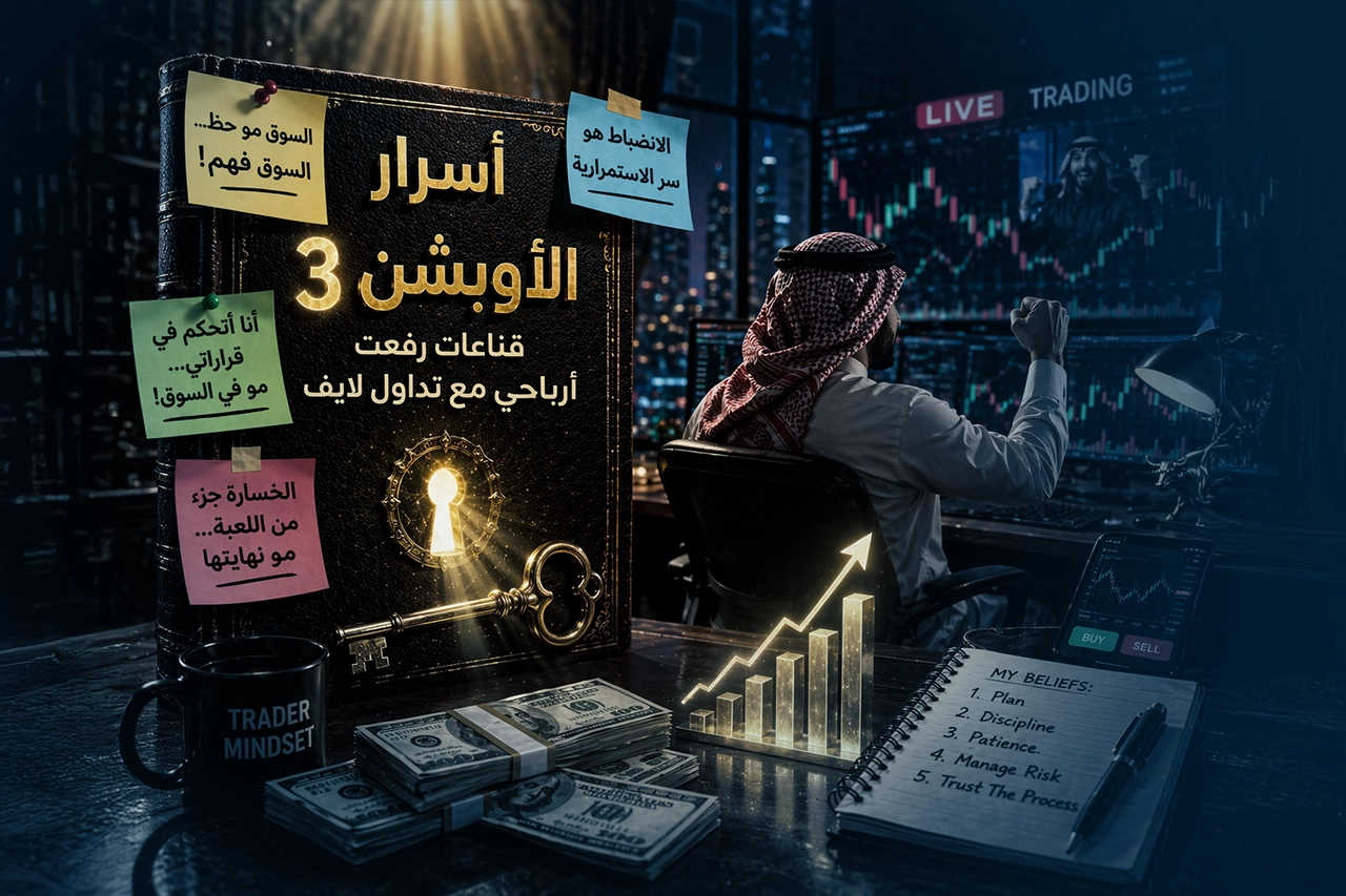 أسرار الأوبشن 3 قناعات رفعت أرباحي مع تداول لايف