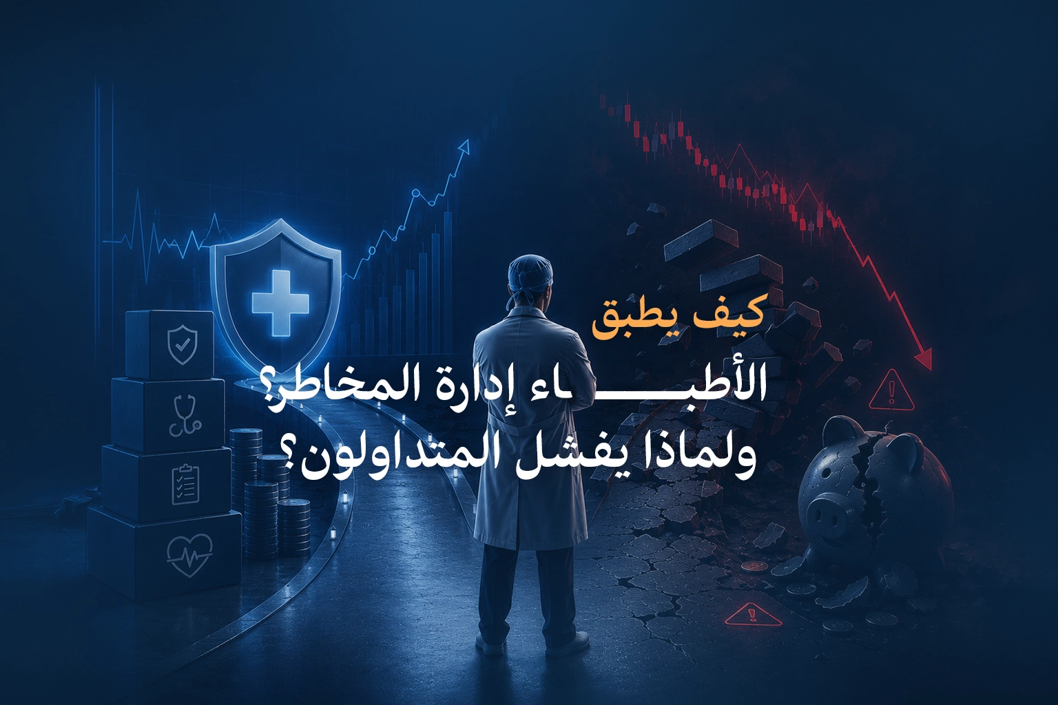 كيف يطبق الأطباء إدارة المخاطر؟ ولماذا يفشل المتداولون؟
